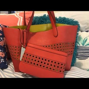 Lauren Ralph Lauren Lauderdale small tote